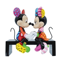 Disney Britto - Mickey and Minnie Mouse Love Figurine H16