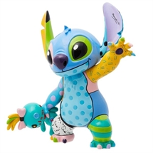 Disney by Britto - Stitch and Scrump H: 20,5 cm.