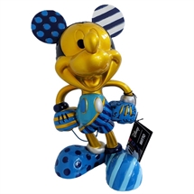 Disney by Britto - Mickey Blue and Gold