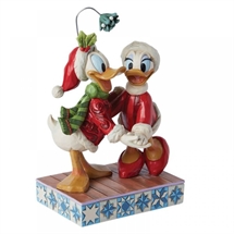 Disney Traditions - Donald and Daisy, Mistletoe 