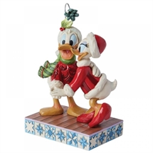 Disney Traditions - Donald and Daisy, Mistletoe 