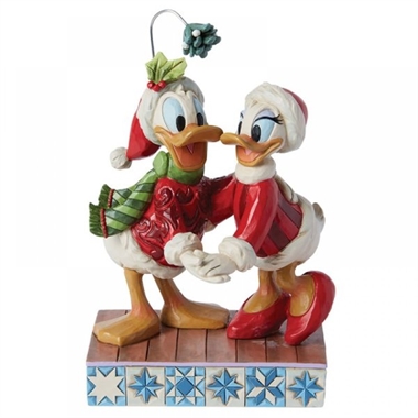 Disney Traditions - Donald and Daisy, Mistletoe 