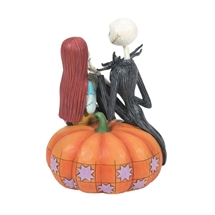 Disney Traditions - Jack and Sally on Pumpkin