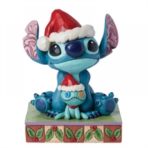 Disney Traditions - Santa Stitch and Scrump